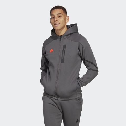 adidas - Hooded jacket Men Designed For Gameday Full-Zip Hoodie SS23-IC49
