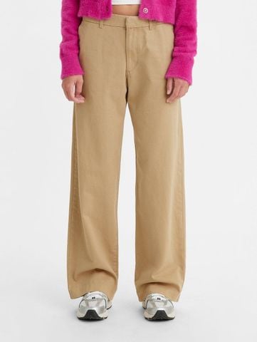 Levi's - Quần khaki dài nữ Women's Baggy Trousers