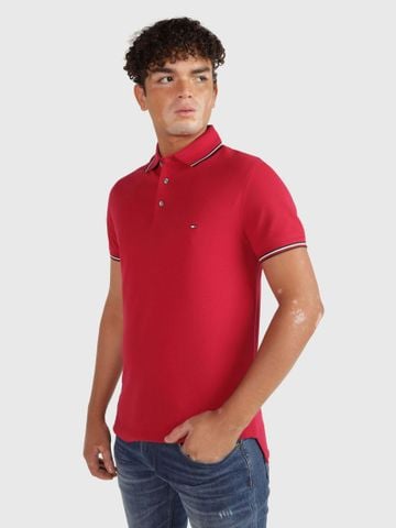 Tommy Hilfiger - Áo polo tay ngắn nam 1985 Rawb Tipped Slim Polo