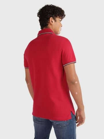 Tommy Hilfiger - Áo polo tay ngắn nam 1985 Rawb Tipped Slim Polo - 4
