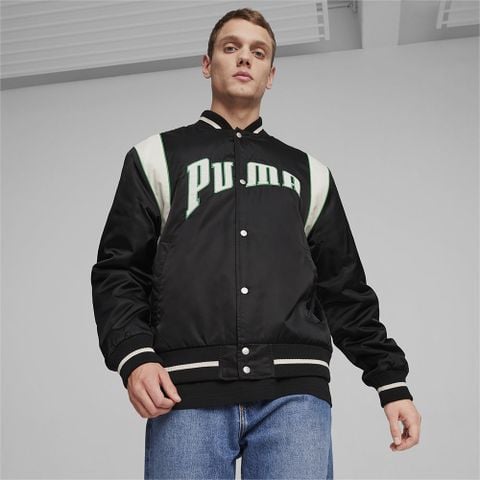 Puma - Áo khoác nam nữ Team Varsity Lifestyle Jacket