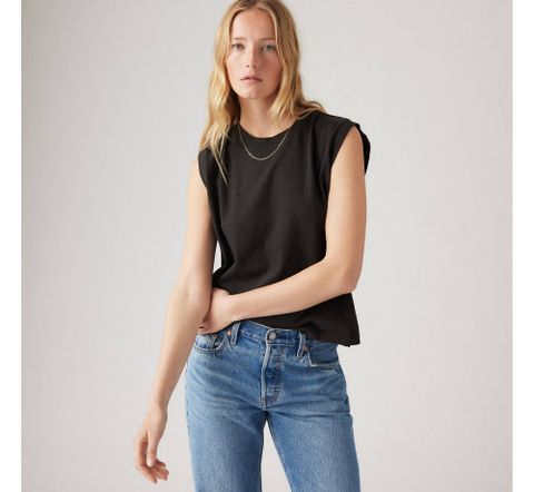 Levi's - Áo ba lỗ nữ Sleeveless Boxy Tank Top