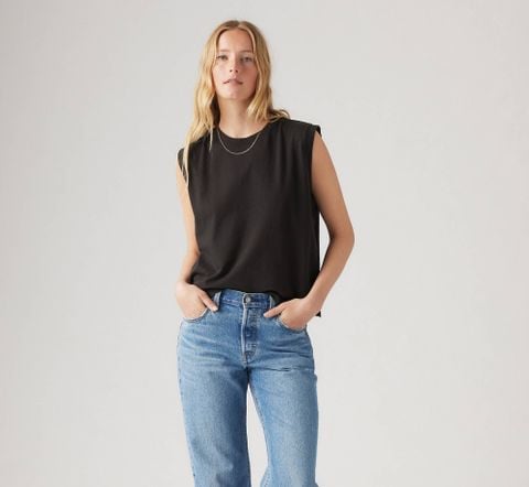 Levi's - Áo ba lỗ nữ Sleeveless Boxy Tank Top
