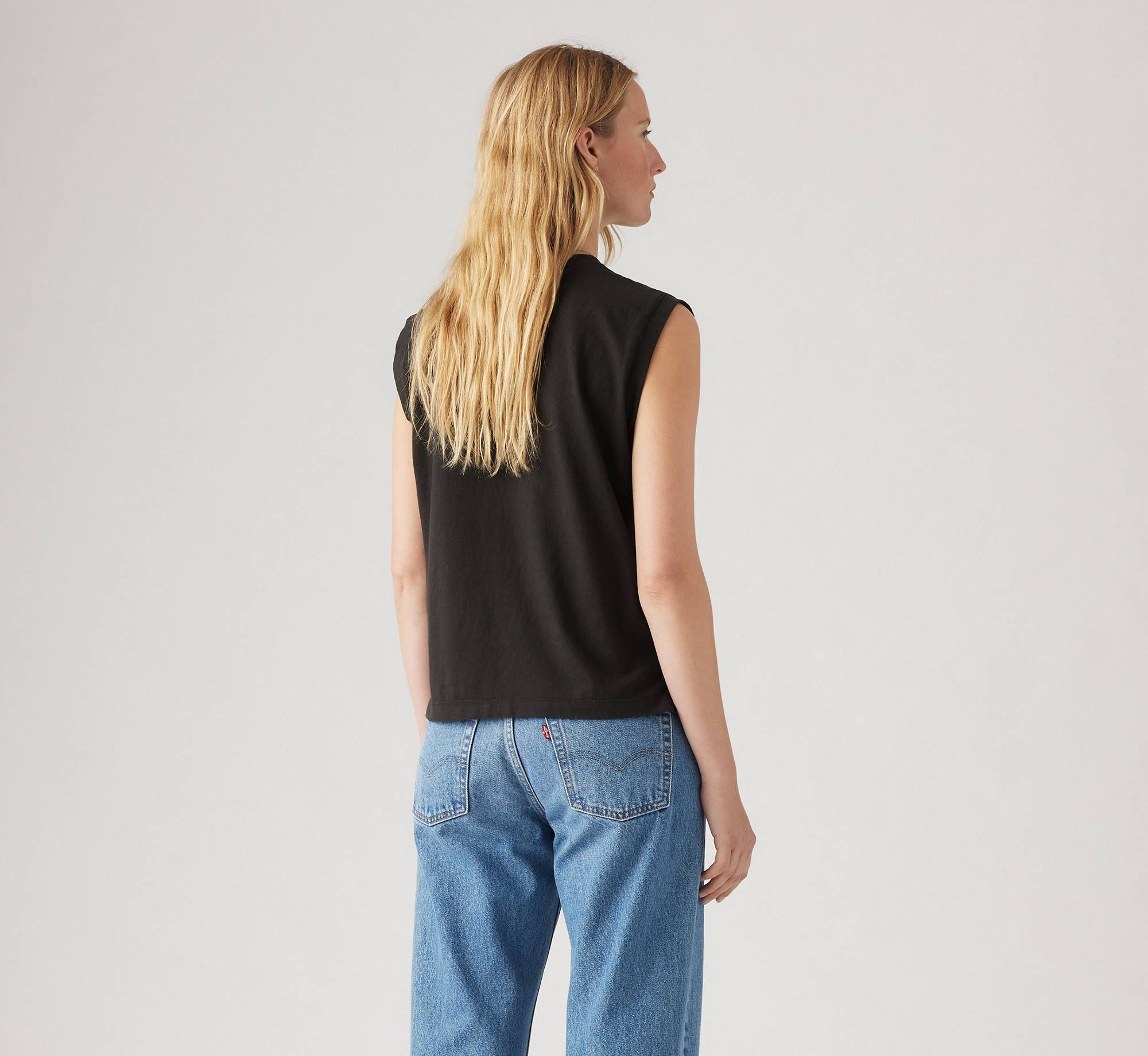 Levi's - Áo ba lỗ nữ Sleeveless Boxy Tank Top