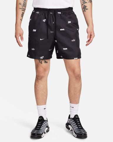 Nike - Quần ngắn thể thao Nam Club Men's Woven All-Over Print Flow Shorts