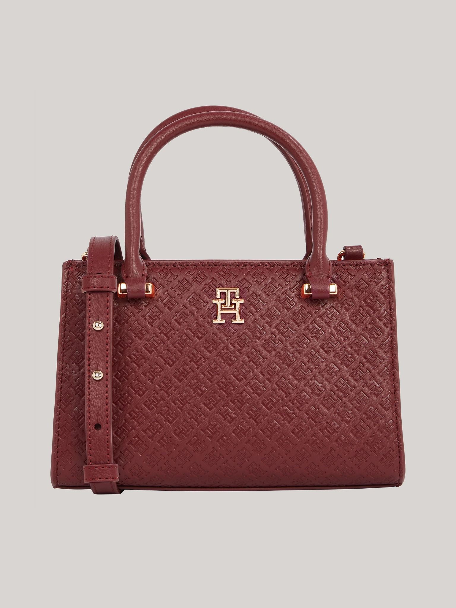 Tommy Hilfiger - Túi xách nữ TH Monogram Debossed Tote