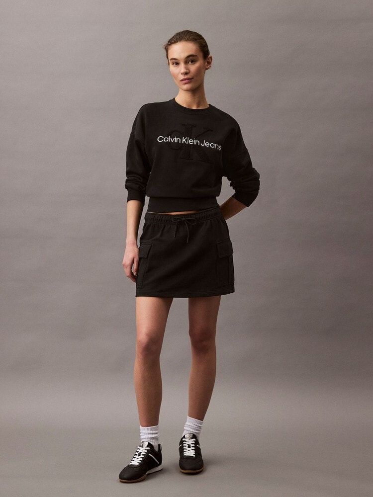 Calvin Klein - Váy CK nữ Archive Logo Fleece Cargo Skirt