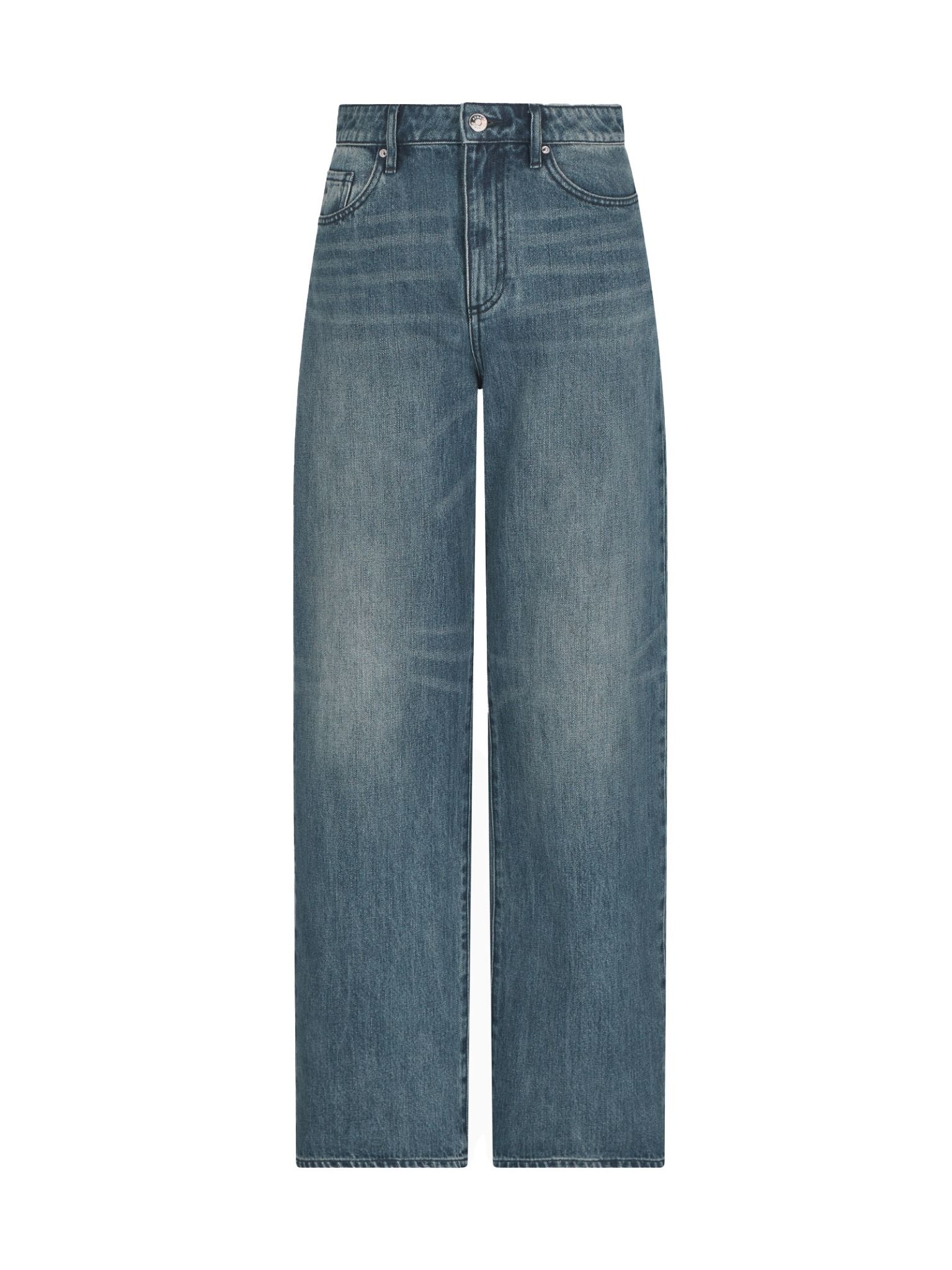 Armani Exchange - Quần jeans ống đứng nữ AX 5 Pockets Premium Pant