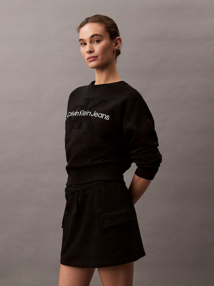Calvin Klein - Váy CK nữ Archive Logo Fleece Cargo Skirt