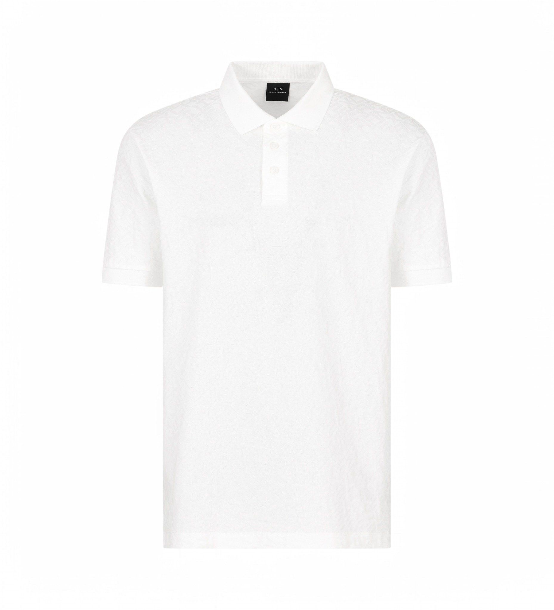 Armani Exchange - Áo thun có cổ nam Ax Mercerized Polo Shirt