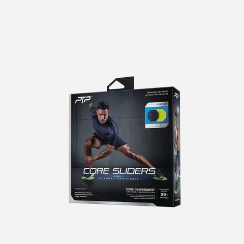 Ptp - Dĩa trượt tập gym nam nữ Core Sliders Lime Fitness