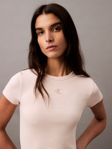 Calvin Klein - Đầm CK nữ CK Premium Contour Rib Mini