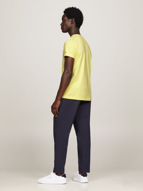 Tommy Hilfiger - Áo tay ngắn nam Logo Slim Fit Jersey T-Shirt