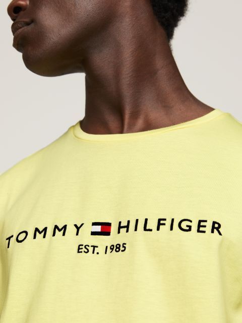 Tommy Hilfiger - Áo tay ngắn nam Logo Slim Fit Jersey T-Shirt