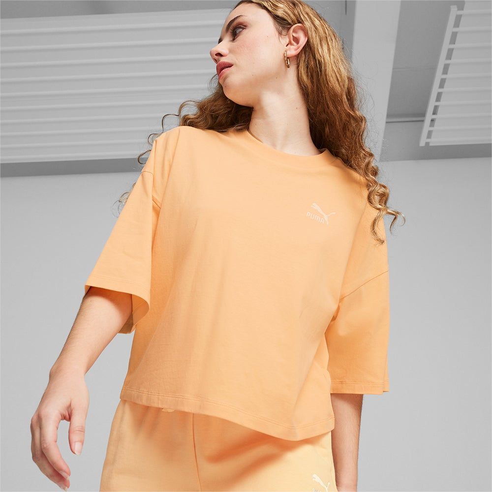 Puma - Áo thun nữ Better Classics Oversized Peach Lifestyle