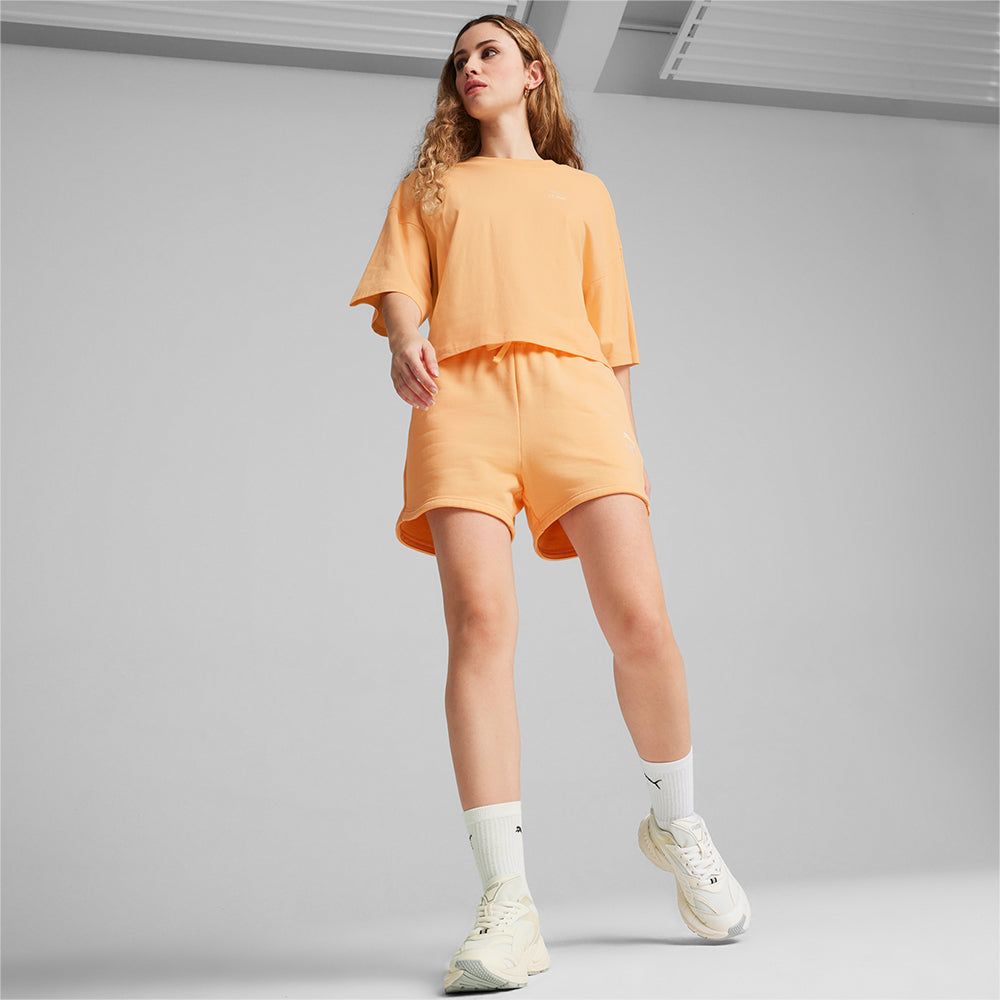 Puma - Áo thun nữ Better Classics Oversized Peach Lifestyle