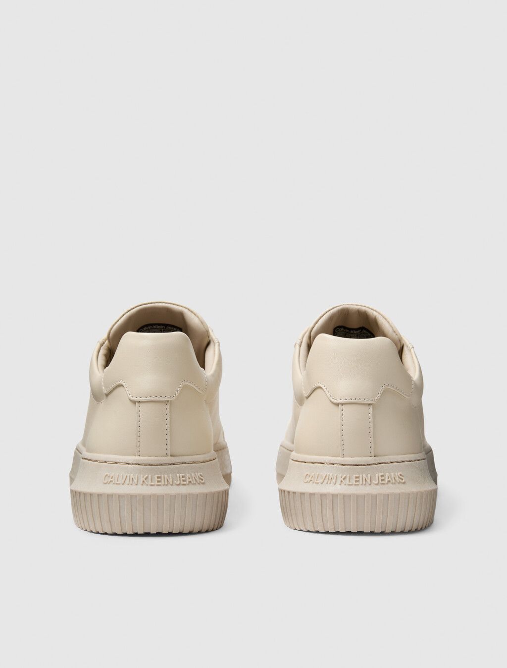 Calvin Klein - Giày da CK nữ Chunky Cupsole Project Red Shoes
