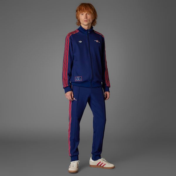 adidas Quần dài đá banh Nam Arsenal Terrace Icons Track Pants