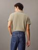 Calvin Klein - Áo polo tay ngắn CK nam Textured Open Collar Knit Polo