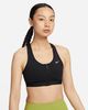 Nike - Áo ngực nữ hỗ trợ cường độ vừa Swoosh Front Zip Women's Medium-Support Padded Sports Bra