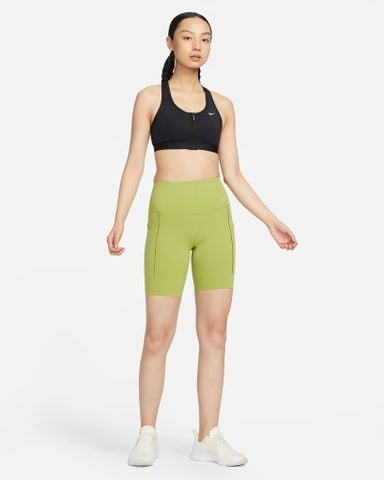 Nike - Áo Ngực Nữ Hỗ Trợ Cường Độ Vừa Swoosh Front Zip Women'S Medium-Support Padded Sports Bra - 2