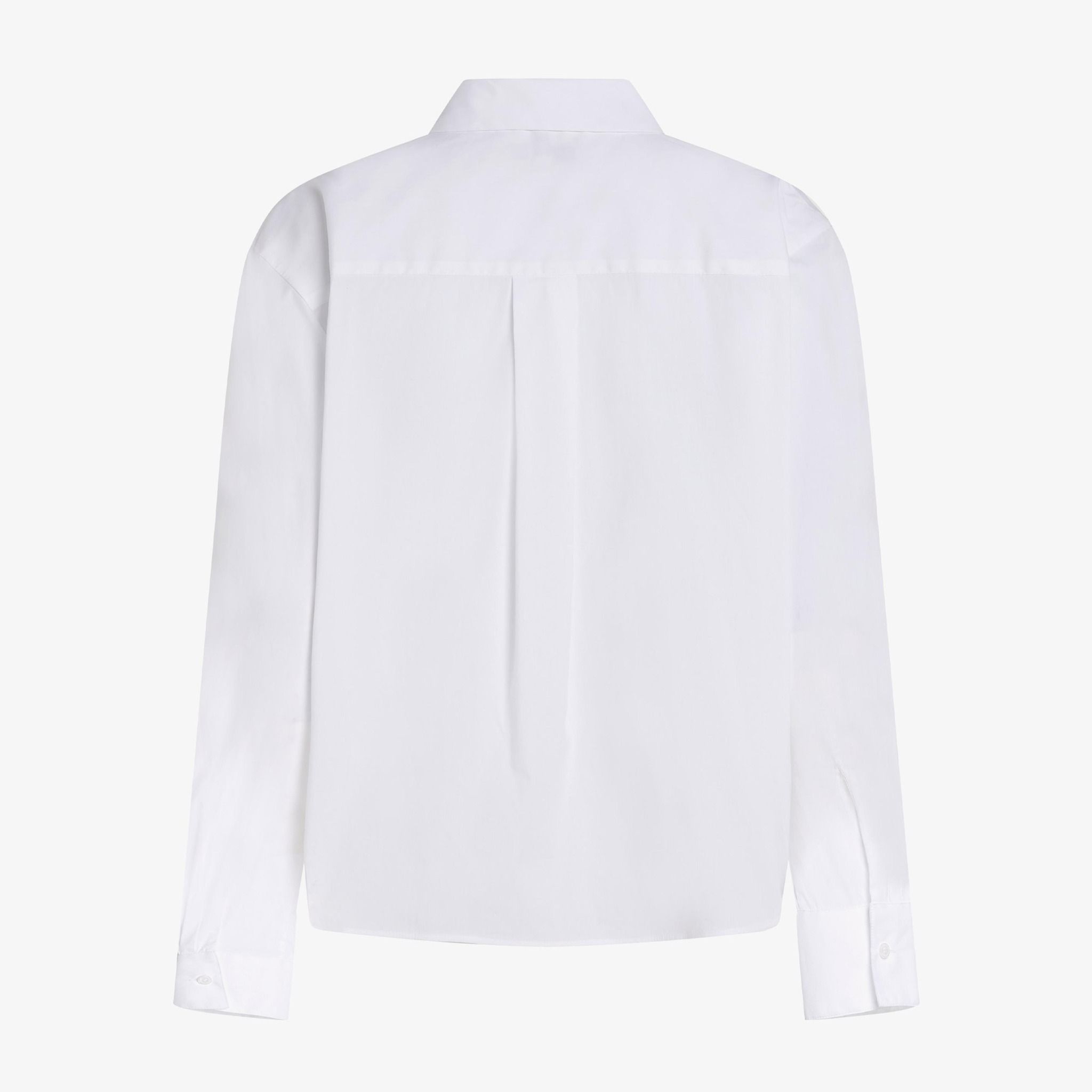Tommy Hilfiger - Áo sơ mi tay dài nữ Organic Cotton Mix Loose Short Shirt