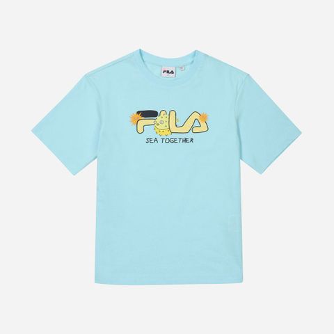 Fila - Áo trẻ em Kids' Fila Marine Graphic