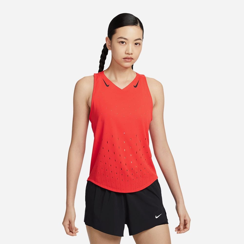 Nike - Áo ba lỗ chạy bộ Nữ Aeroswift Dri-Fit Adv Tanks Top