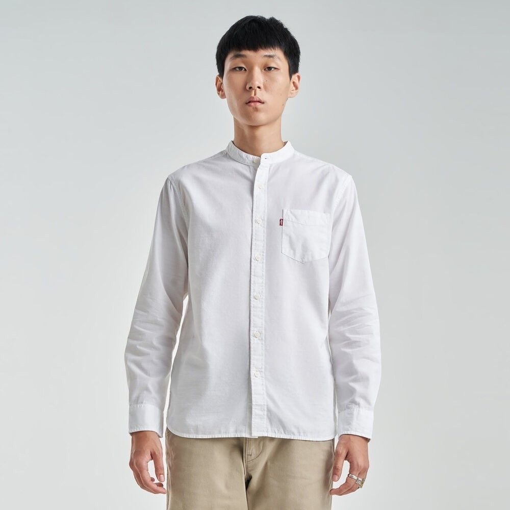 Levi's - Áo sơ mi tay dài nam Men's Banded Collar 1 Pocket Shirt