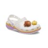 Crocs - Xăng đan trẻ em Friends x Classic Clog Toddler 'Brown & Friends' Sandals