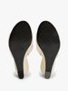 Tommy Hilfiger - Giày đế cao nữ Leather TH Monogram Plaque Wedge Mules