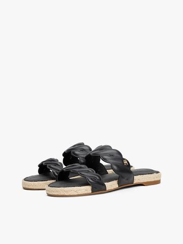 Tommy Hilfiger - Dép quai ngang nữ Leather Rope Espadrille Mule