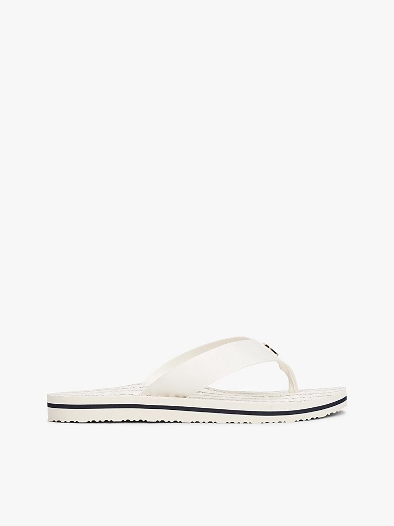 Tommy Hilfiger - Dép xỏ ngón nữ TH Chain Print Beach Sandal