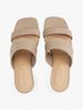 Tommy Hilfiger - Giày cao gót nữ Leather & Sued Block Heel