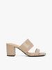 Tommy Hilfiger - Giày cao gót nữ Leather & Sued Block Heel