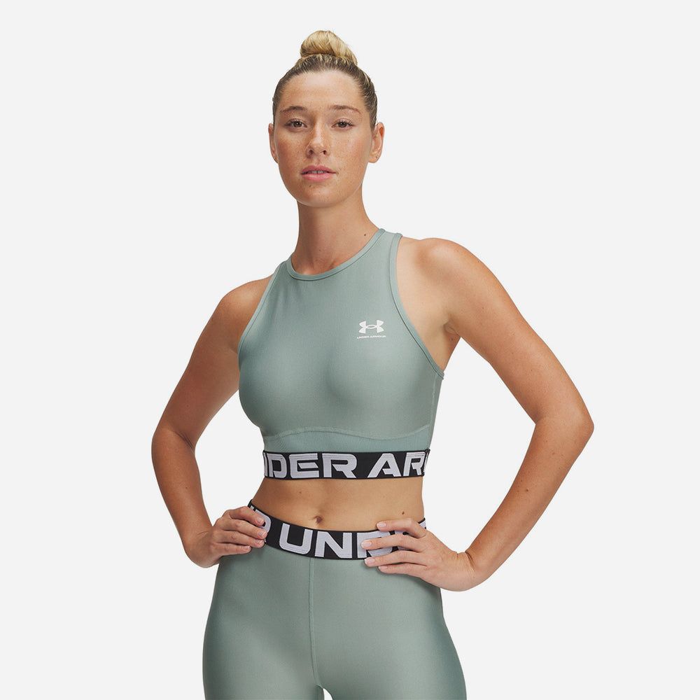 Under Armour - Áo ba lỗ thể thao nữ Heatgear Rib Training Tank Top