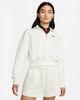 Nike - Áo tay dài thể thao Nữ Phoenix Fleece Women's Oversized 1/2-Zip Crop Sweatshirt