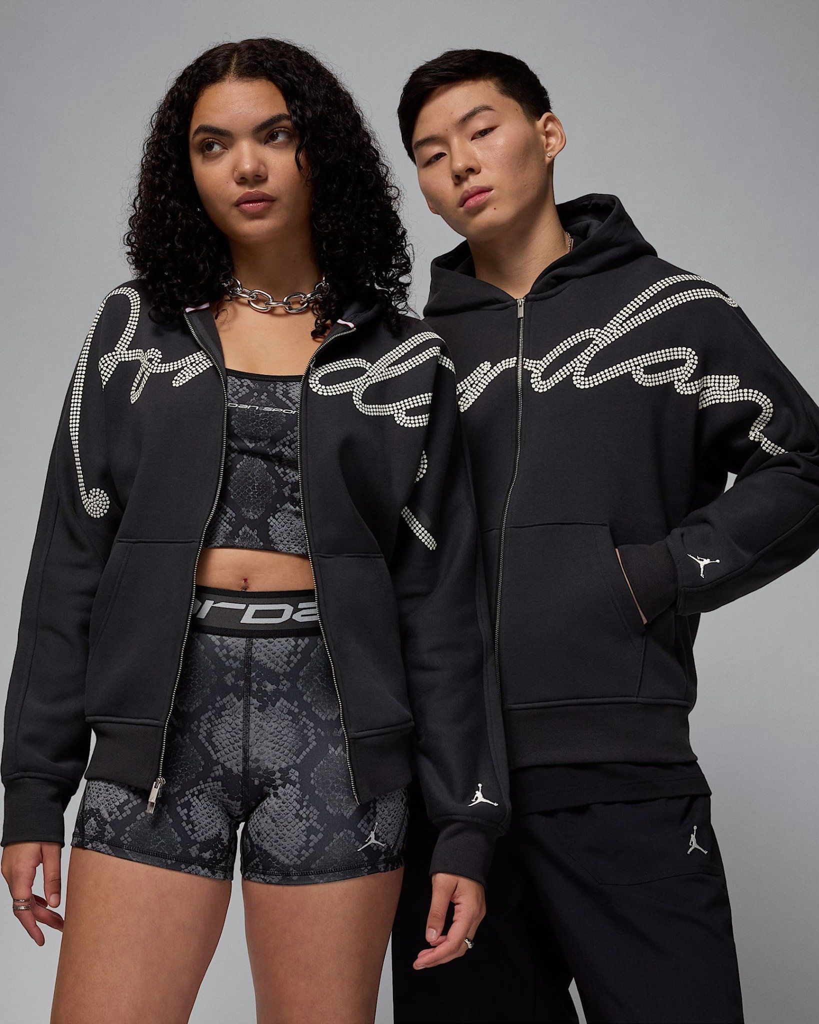 Nike - Áo khoác nỉ tay dài Nam Jordan MVP Men's Full-Zip Fleece Hoodie
