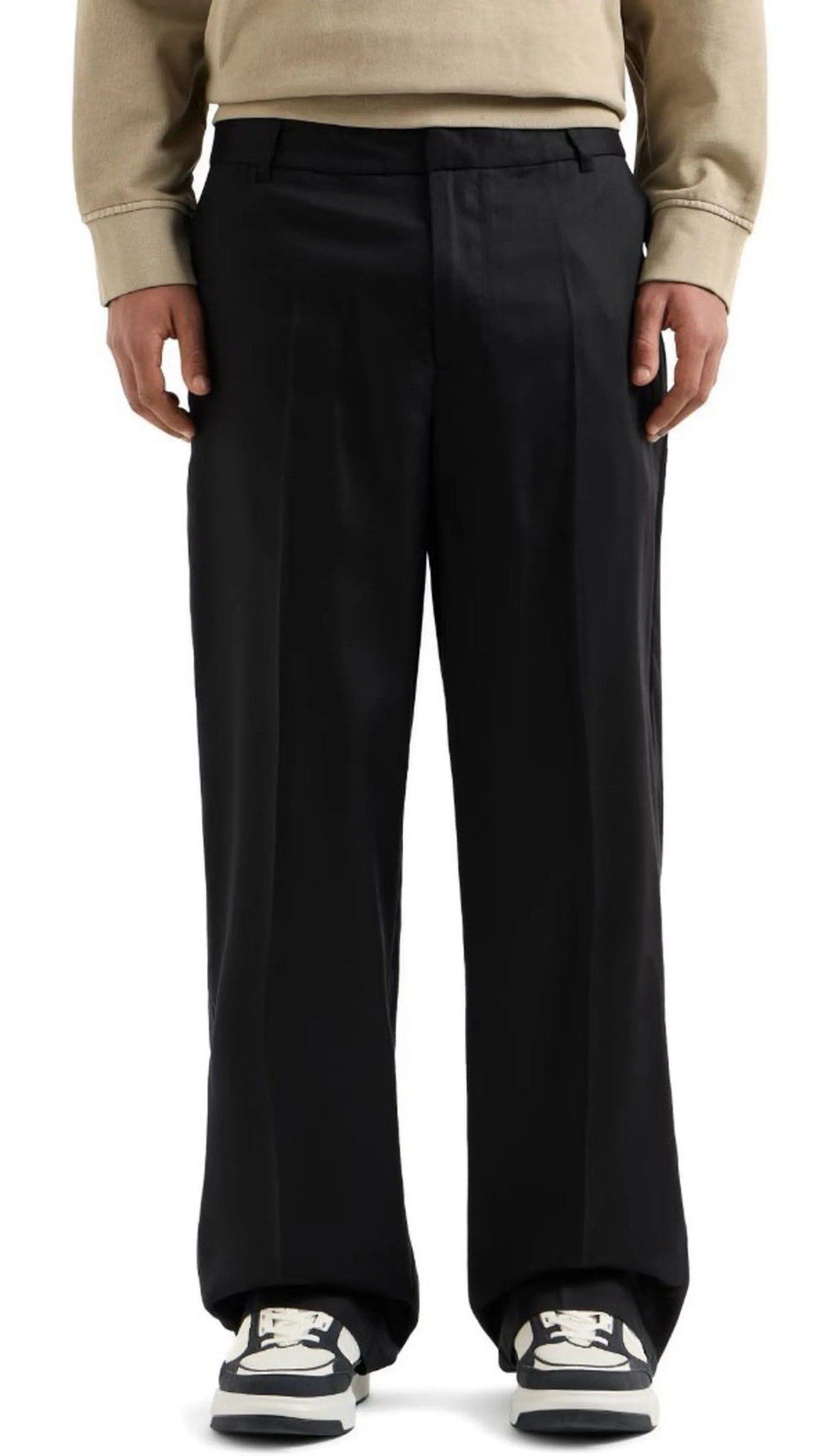 Armani Exchange - Quần kaki ống rộng nam Aix Men's Relaxed Trouser