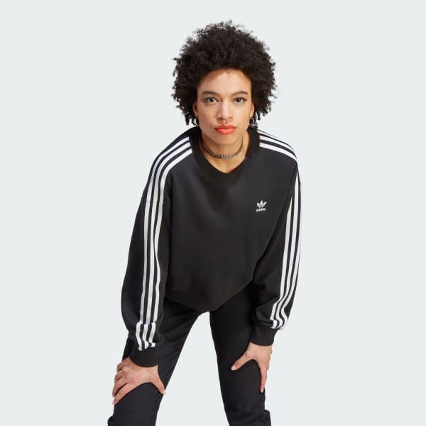 adidas - Áo tay dài Nữ Adicolor Classics Loose Sweatshirt