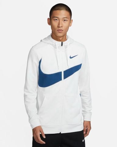 Nike - Áo khoác thể thao Nam Dri-FIT Men's Fleece Full-Zip Fitness Hoodie