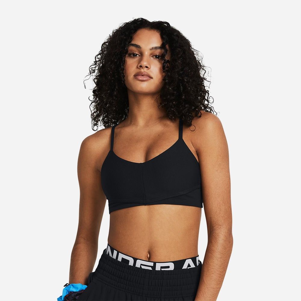 Under Armour - Áo ngực hỗ trợ nhẹ nữ Meridian Rib Bralette Training Bra