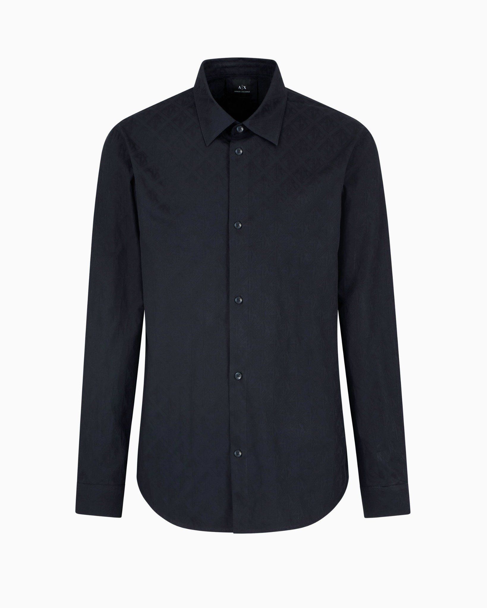 Armani Exchange - Áo sơ mi tay dài nam Premium Aix Men's Regular Shirt