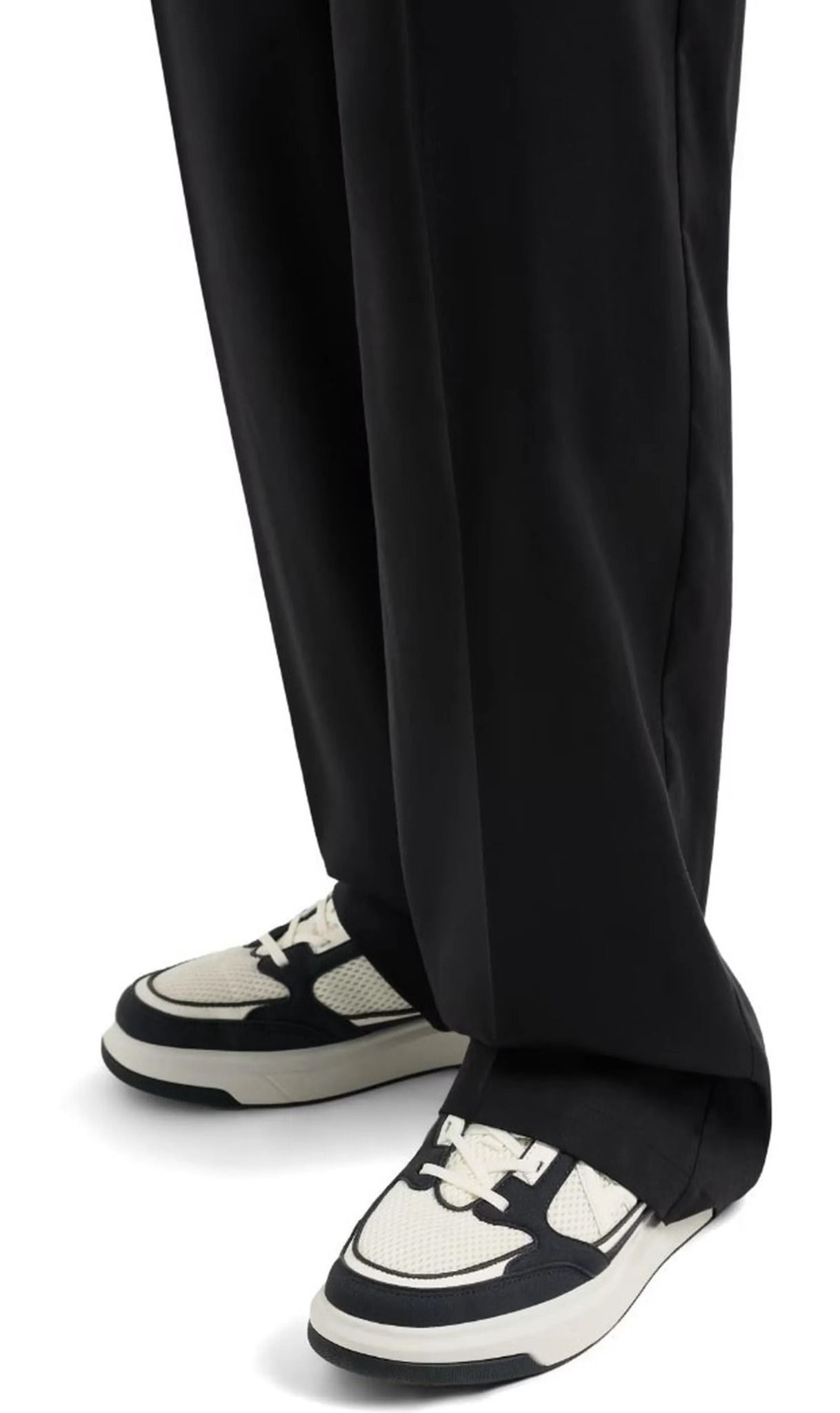 Armani Exchange - Quần kaki ống rộng nam Aix Men's Relaxed Trouser