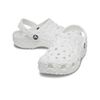 Crocs - Xăng đan trẻ em Classic Geometric White Lifestyle Sandal