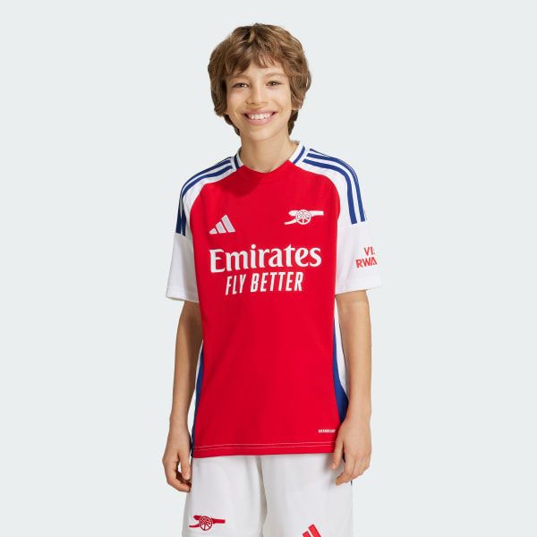 adidas - Áo thun đá banh Bé Trai Arsenal 24/25 Home Jersey Football