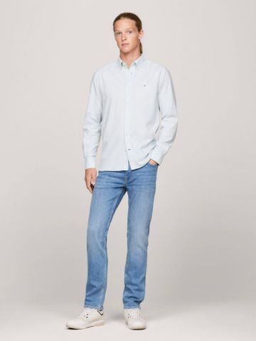 Tommy Hilfiger - Áo sơ mi tay dài nam TH Flex 1985 Collection Regular Oxford Shirt