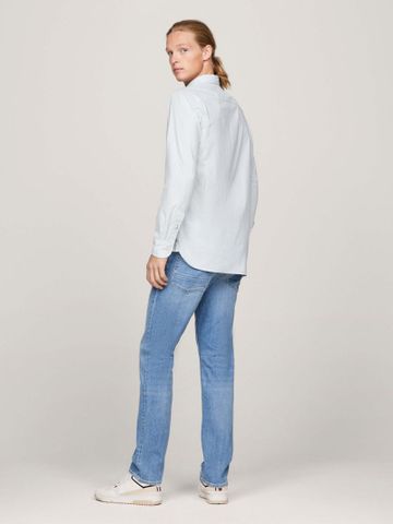 Tommy Hilfiger - Áo sơ mi tay dài nam TH Flex 1985 Collection Regular Oxford Shirt