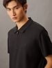 Calvin Klein - Áo polo tay ngắn CK nam Smooth Cotton UV Protect Half Zip Pollo