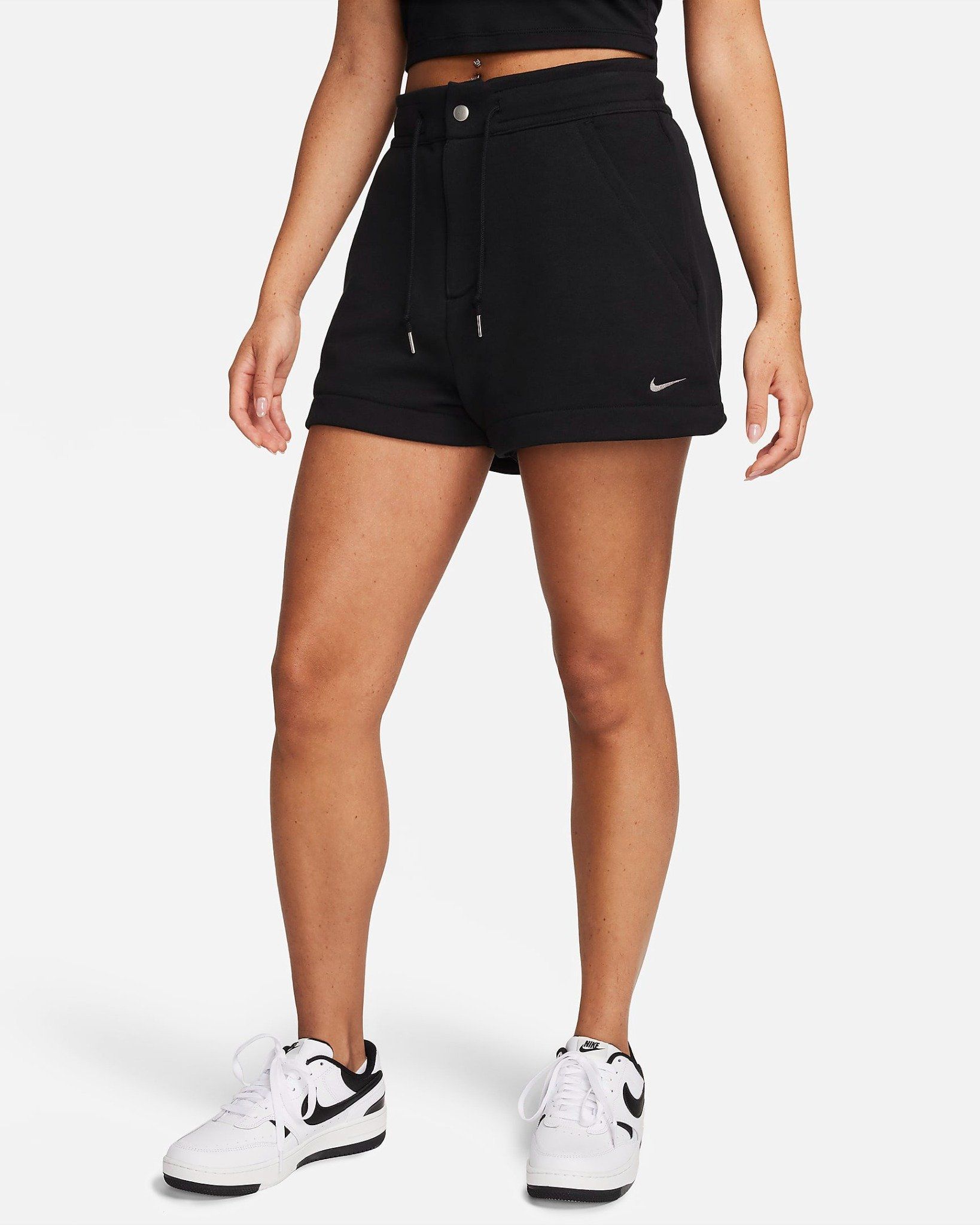 Nike - Quần ngắn thể thao Nữ Nike Modern Fleece Women's French-Terry Loose Shorts